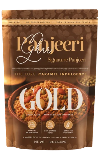 The Gold panjeeri pouch